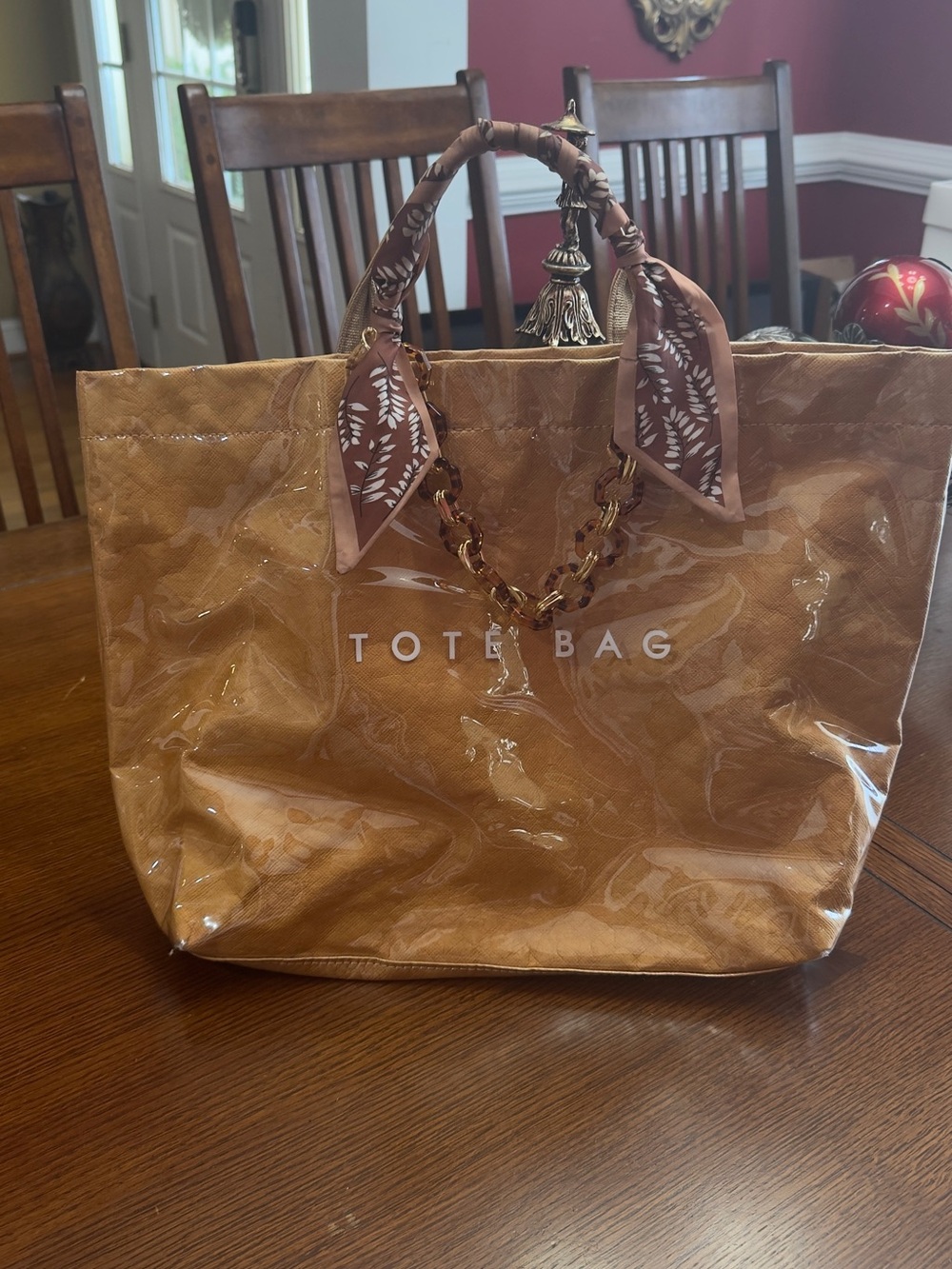 Brown Tote Bag